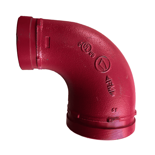 Grooved 90° Reducing Elbow