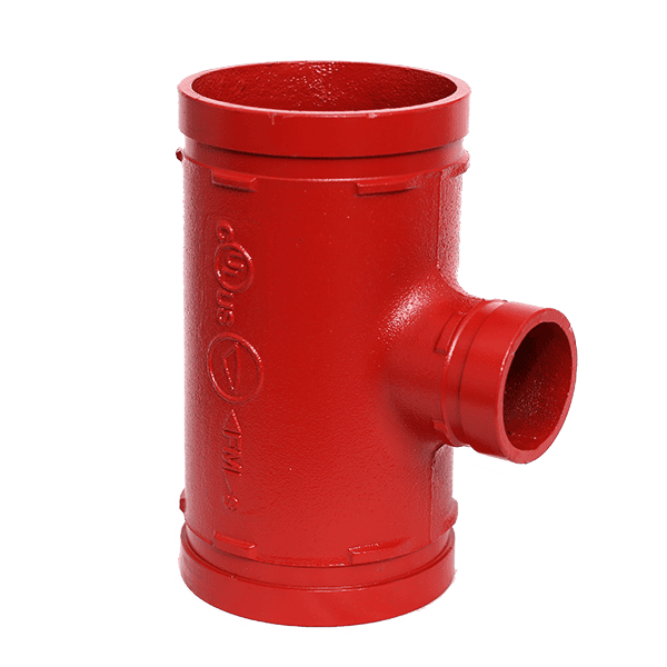 Grooved Reducing Tee