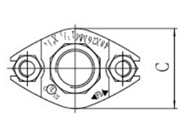 U-Bolt Mechanical Tee