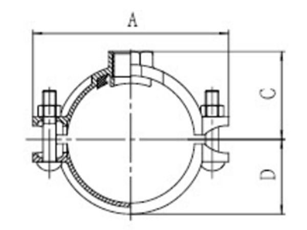 Mechanical Tee Threaded Outlet
